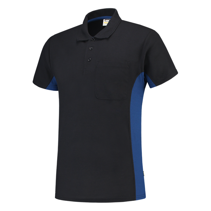 202002 marine/royalblau mit Brusttasche